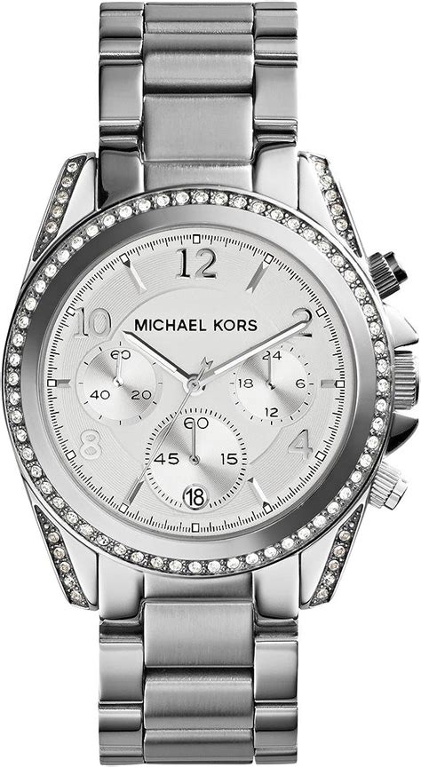 2010 rectangle michael kors silver womens watch|Amazon.com: Michael Kors Silver Women Watch.